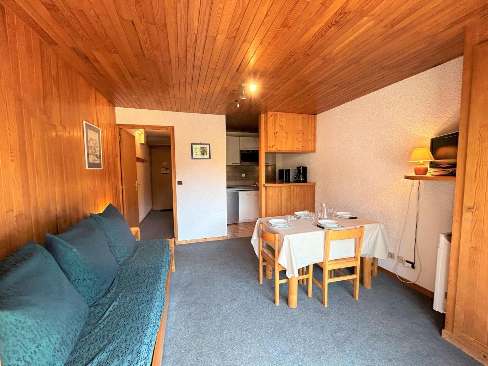 Studio Cosy A Meribel, Idealement Situe A 100m Des Pistes, Balcon Sud, Animaux Acceptes - Fr-1-180-9 Meribel